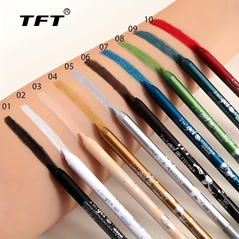 10 Eyeliner Pen Waterproof Smudge Proof Formula