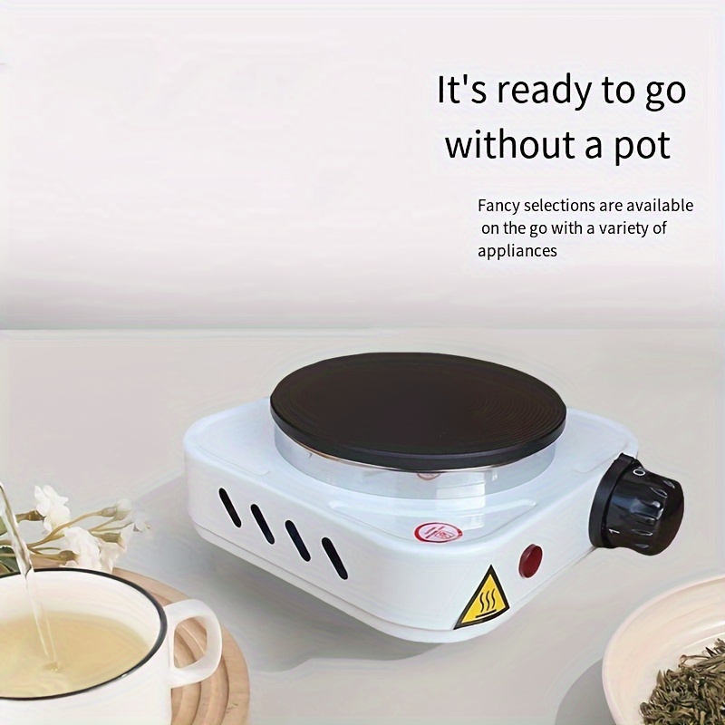 Portable Electric Stove, Energy-saving Safe Induction cooktop for Making  Tea Coffee Milk Household etc. 1000W(black US)
