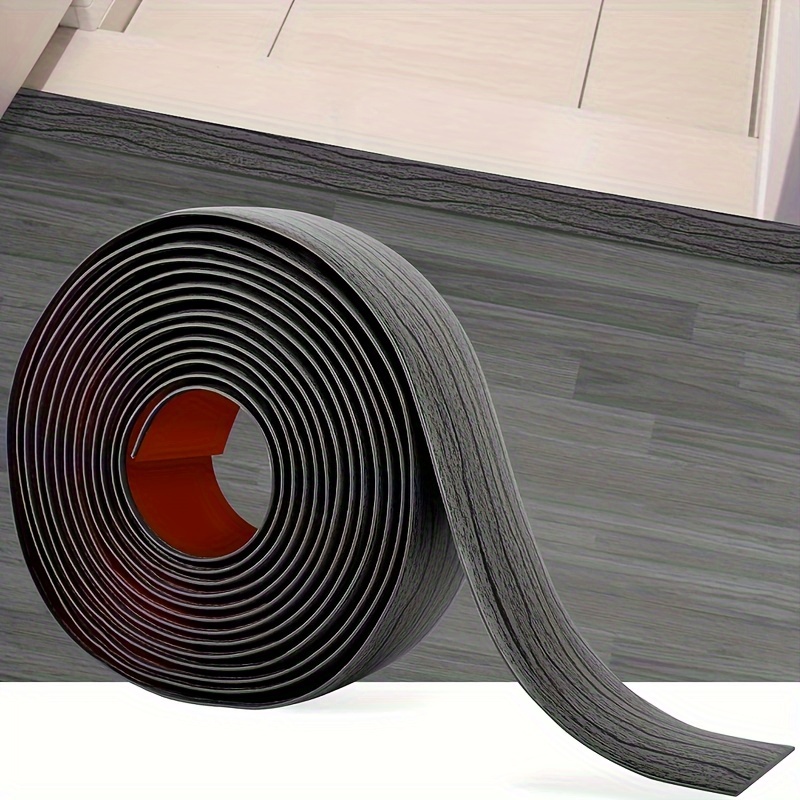 Tira de transición de piso, tira de transición de vinilo autoadhesiva para  pisos, tira divisora plana para el suelo para unir huecos del piso, diseño