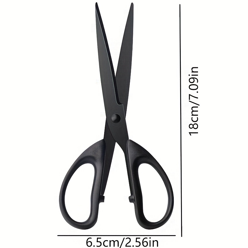 Dropship Extra Sharp Black-Bladed Scissors Multi-Purpose Shears, For Fabric  Leather, Home & Office, Art & School, Household, Children's Scissors to  Sell Online at a Lower Price