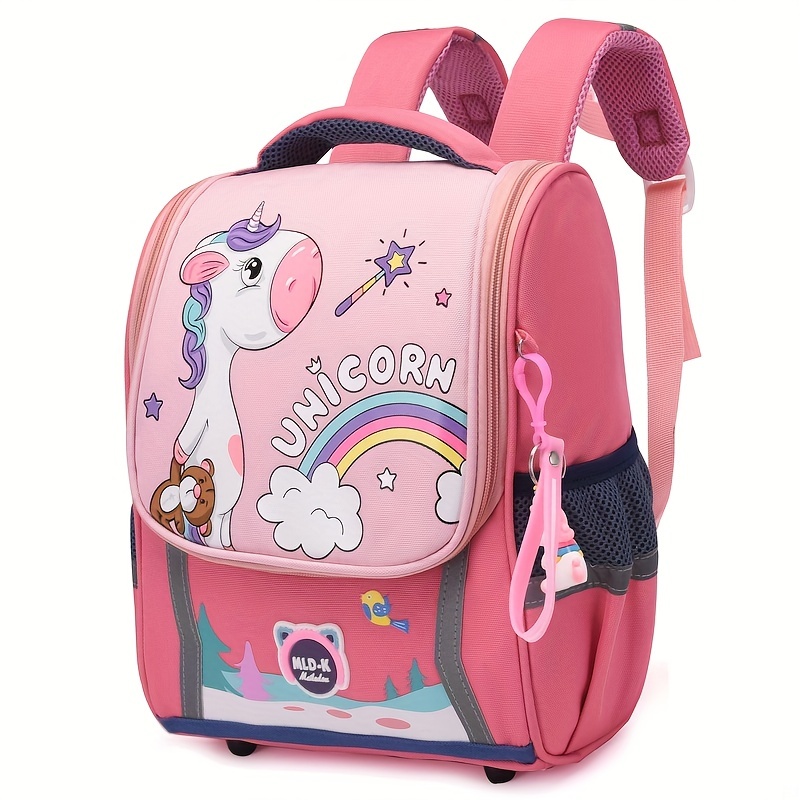 Dino Unicorn Backpack Bucket Bag Large Capacity Water Resistant