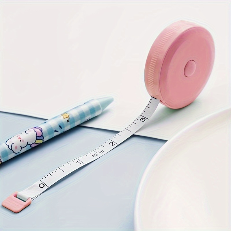 Mini Leather Ruler Soft Ruler Household Small Tape Measure Multifunctional Cute  Measure Three Circumference Soft Ruler Clothes Measuring Tape