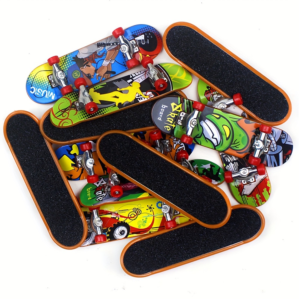 12pcs Toy Finger Skateboard Fingerboards for Tech Deck Ramps