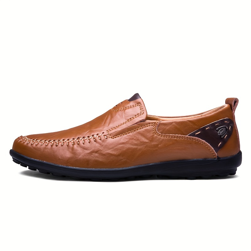 men s casual loafers breathable lightweight slip shoes