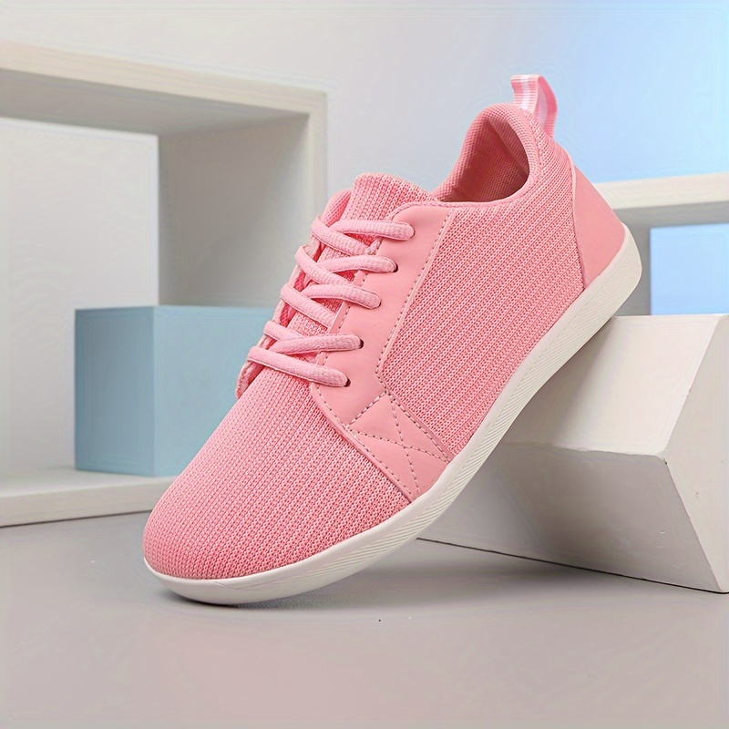 Women's Pink Wide Running Shoes