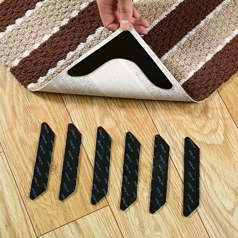 8Pcs Rug Grippers, Non Slip Rug Pads, Reusable and Washable Rug Gripper for Area  Rugs, Carpet Pads Rug Corner Gripper for Hardwood Floors, Area Rugs Flat,  Keeping Your Rug in Place, Making