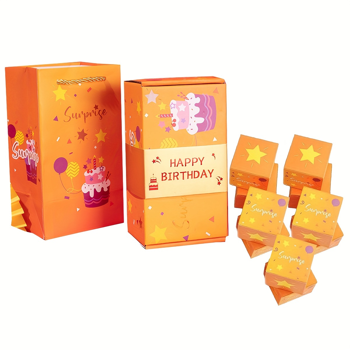 Surprise Gift Box Explosion For Money Unique Folding - Temu