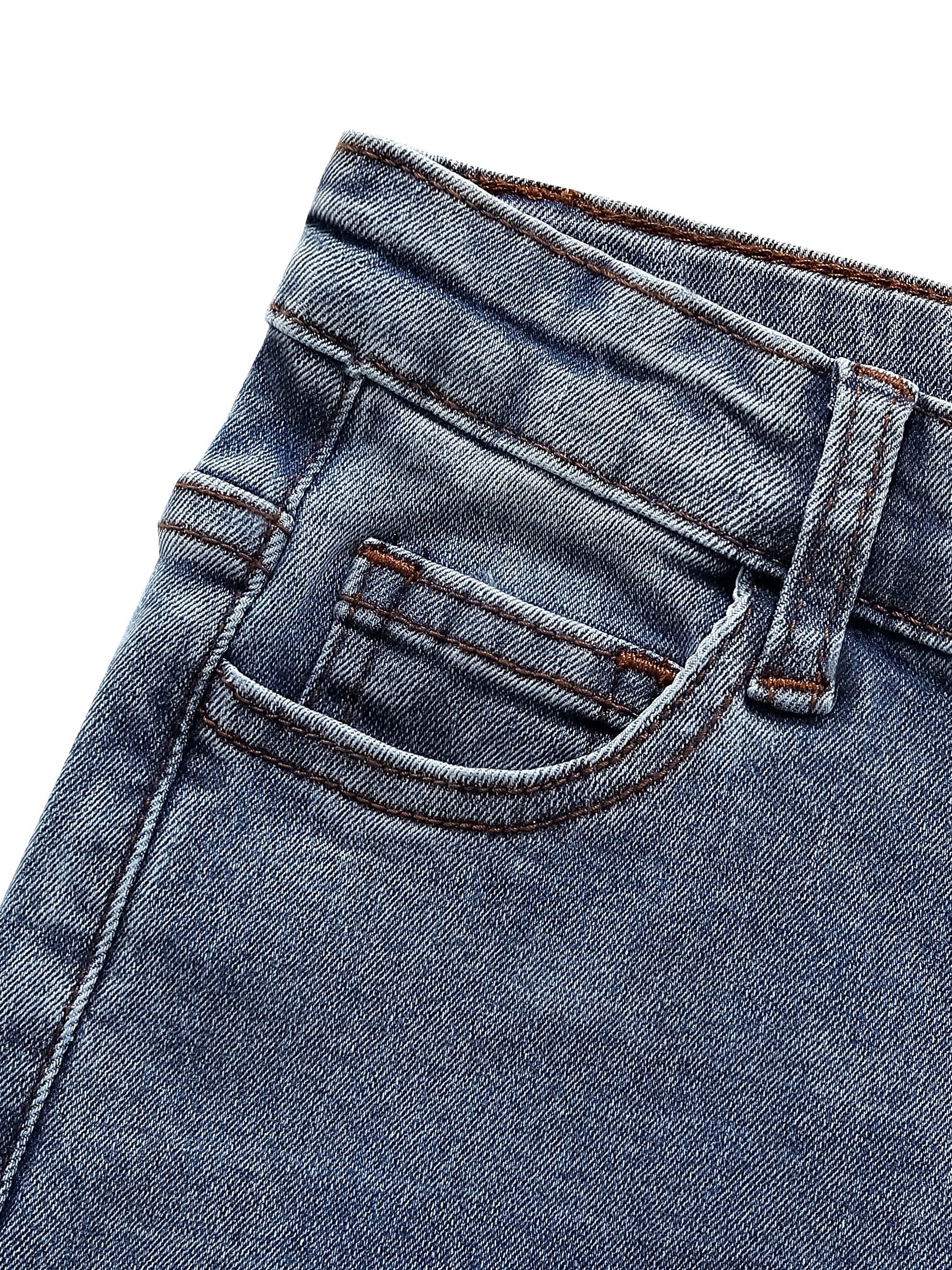 Boys Straight Cut Denim Pants for Spring