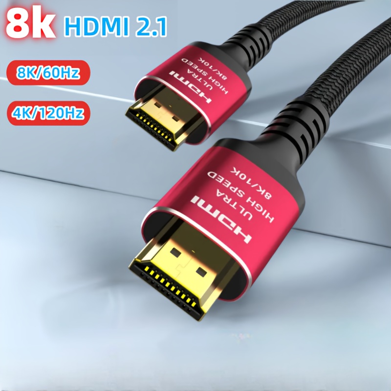 Vention HDMI 2.1 Cable for TV Box USB C HUB PS5 HDMI Cable 8K/60Hz Ultra  High-speed HDMI Splitter Cable eARC HDR10+ HDMI2.1 Cabl