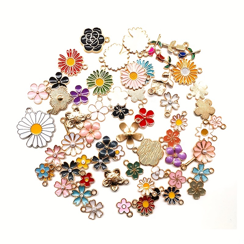 Flower Sakura Charms Pendants Alloy Japanese Kawaii Cherry Charms Diy Necklace  Bracelet Earrings Jewelry Diy Making - Temu