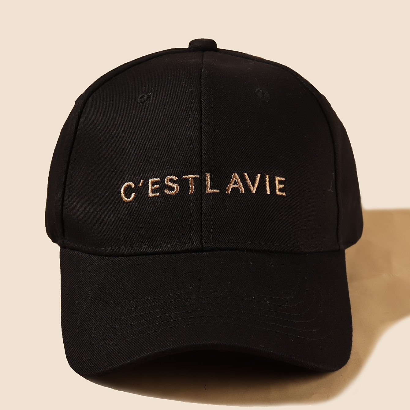 Embroidered Baseball Cap Sun Protection Hat Unisex Outdoor Casual Style