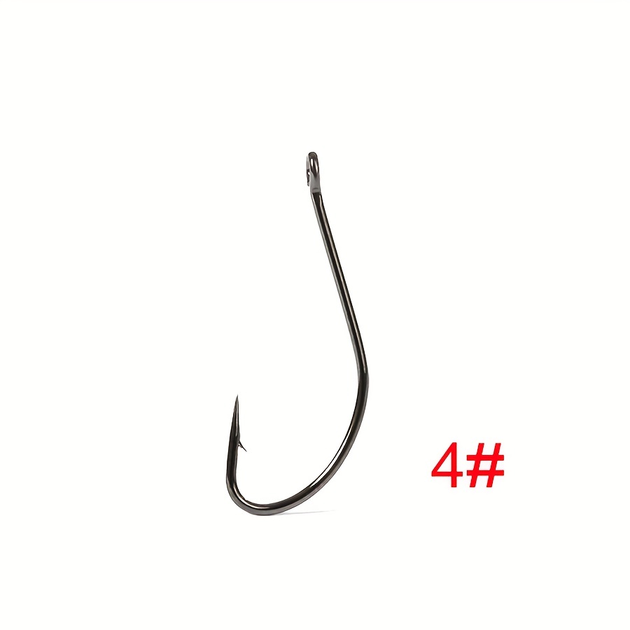 Akita Fox Fish Hooks Long Shank Hooks For Red Worm Bait - Temu Canada