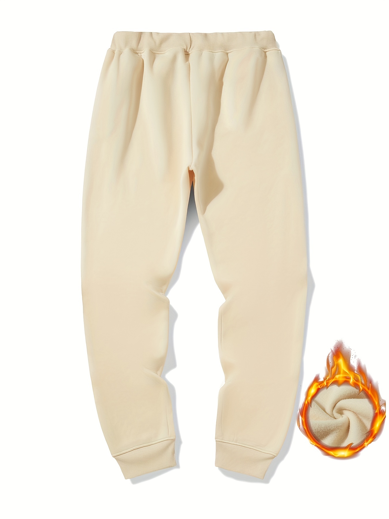 Lightning Pattern Drawstring Joggers Men s Sweatpants