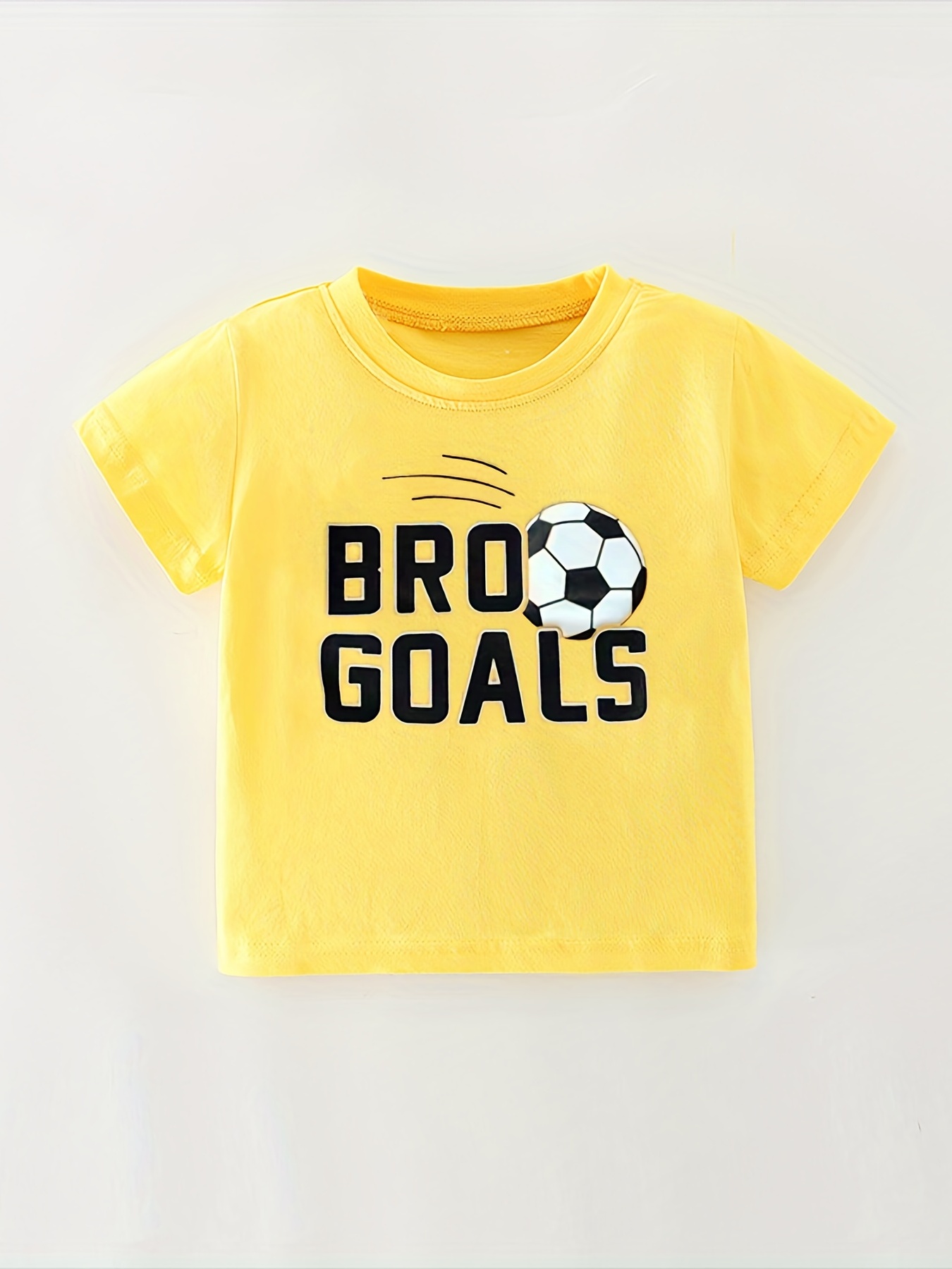 Football Goal Print T-shirts For Boys - Cool, Lightweight And