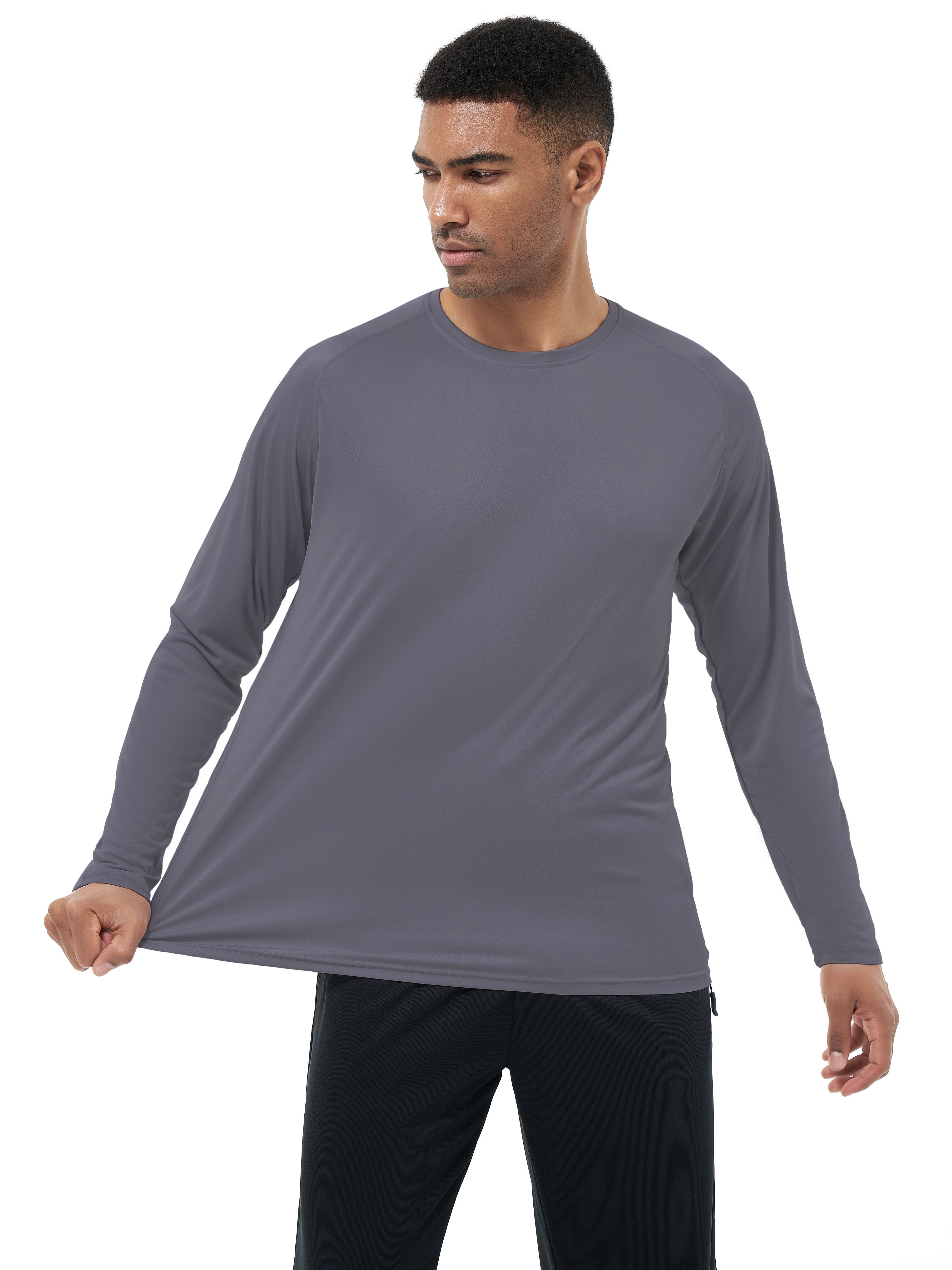UV 30 Sun Protection LS Men's T-Shirt (2 Awesome Designs) XSmall / Surf Dogs