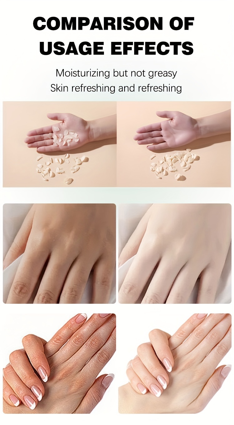 Nourishing dry hands