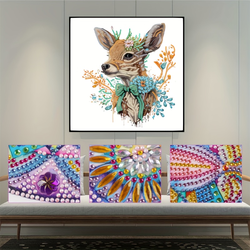Colorful Deer Diamond Painting/diamond Painting Kit 