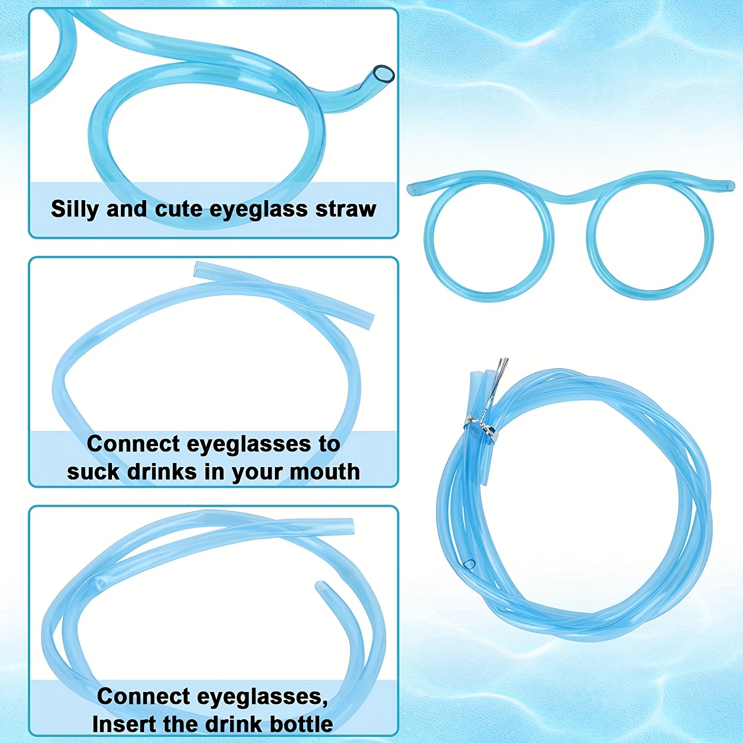 Funky Straw Glasses For Extra Fun On Parties - Inspire Uplift