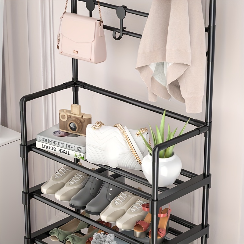 Multi layer Metal Shoe Rack For Entryway Wide Free Standing - Temu