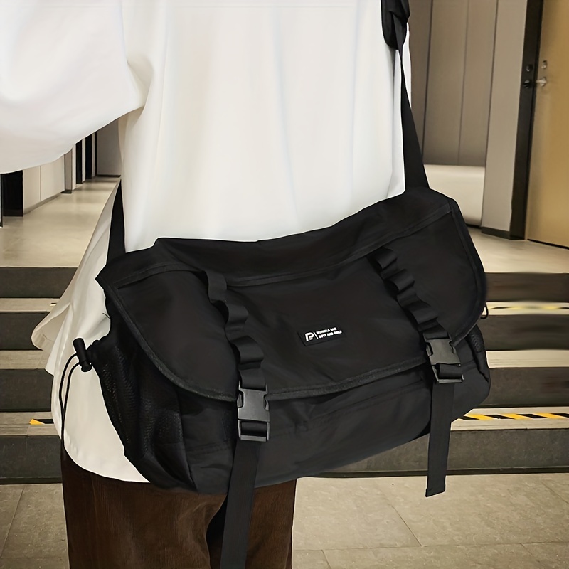 Capacity oxford store shoulder bag