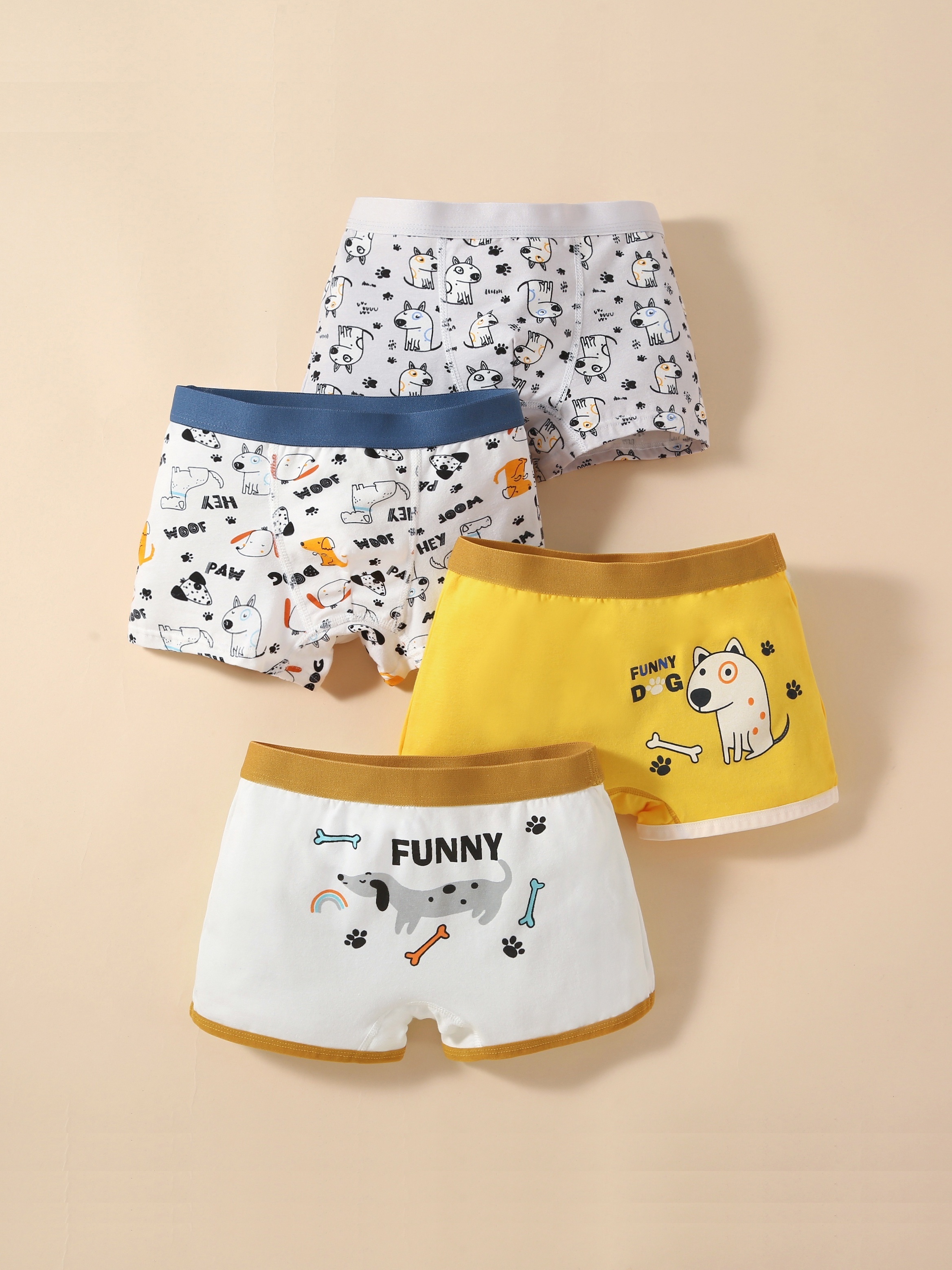 Cute Fun Sticker Boy Underwear (18mths-11yrs)