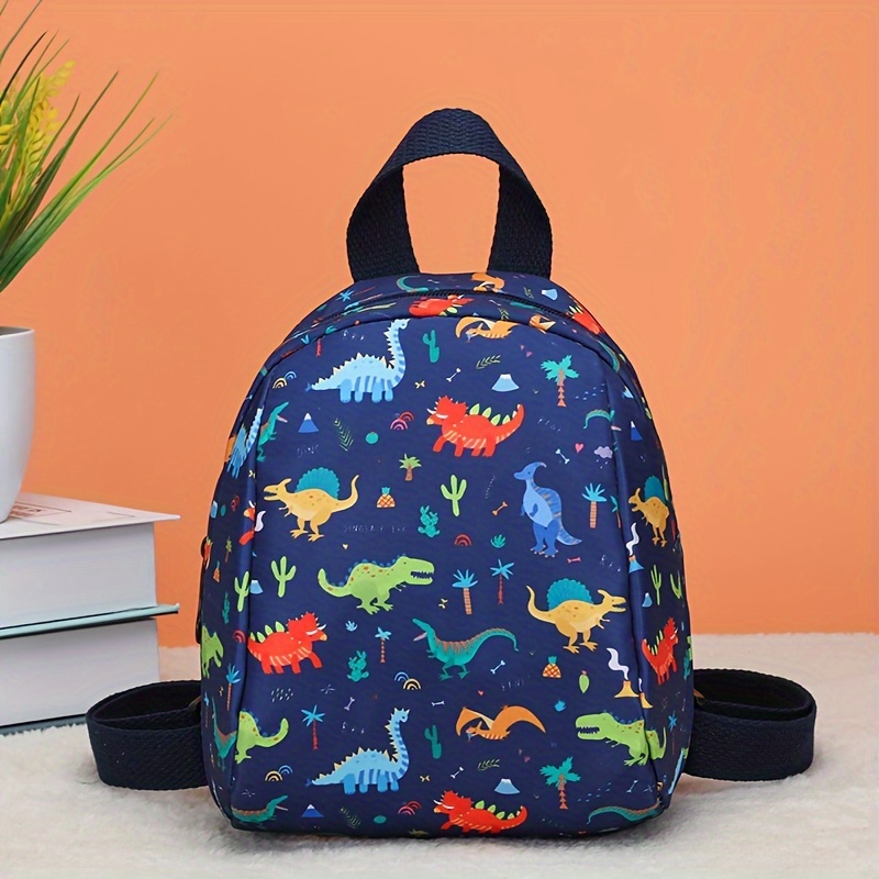 Cute Fashion Dinosaur Print Backpack For Boys Girls - Temu