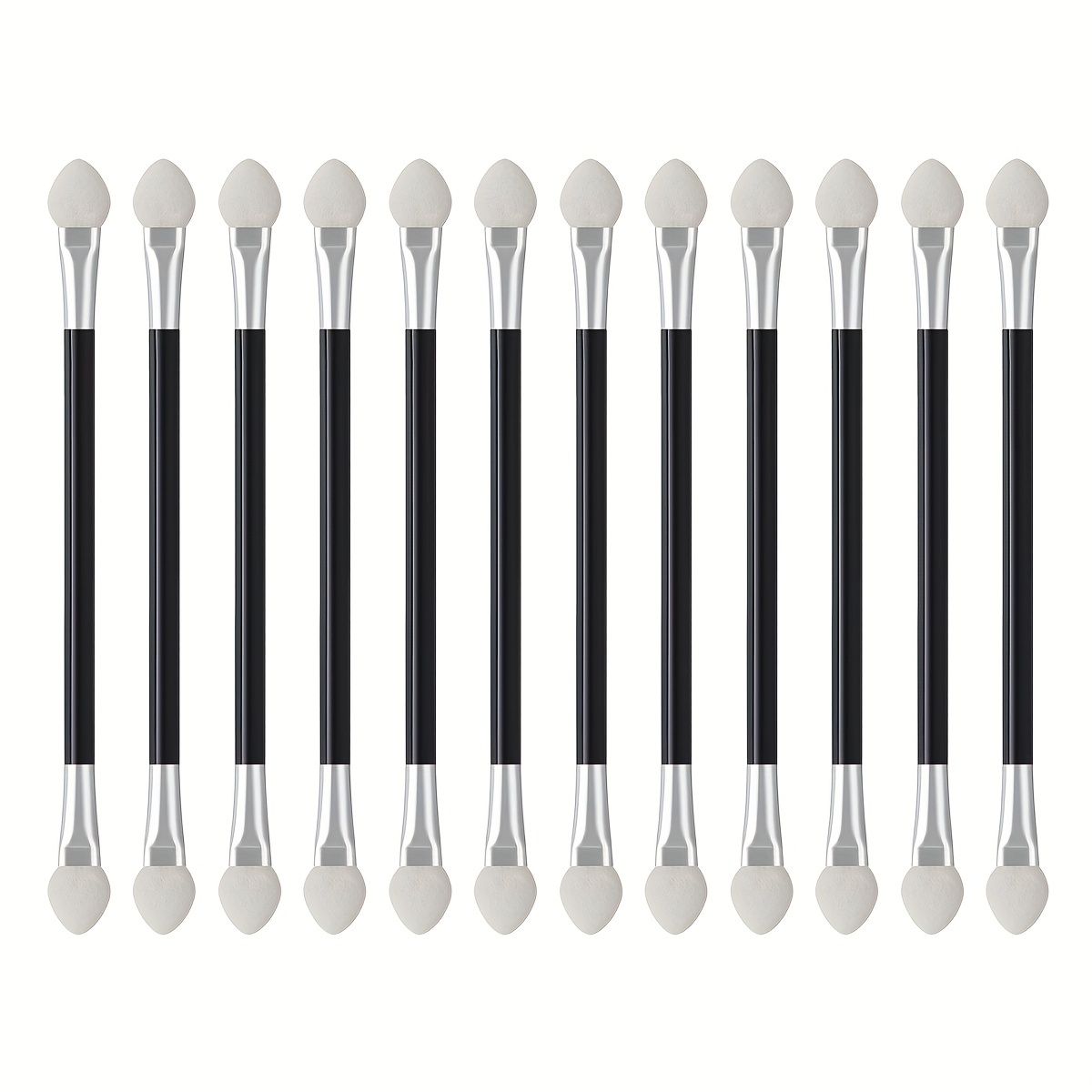 12pcs Dual Head Eyeshadow Brushes Makeup Applicator