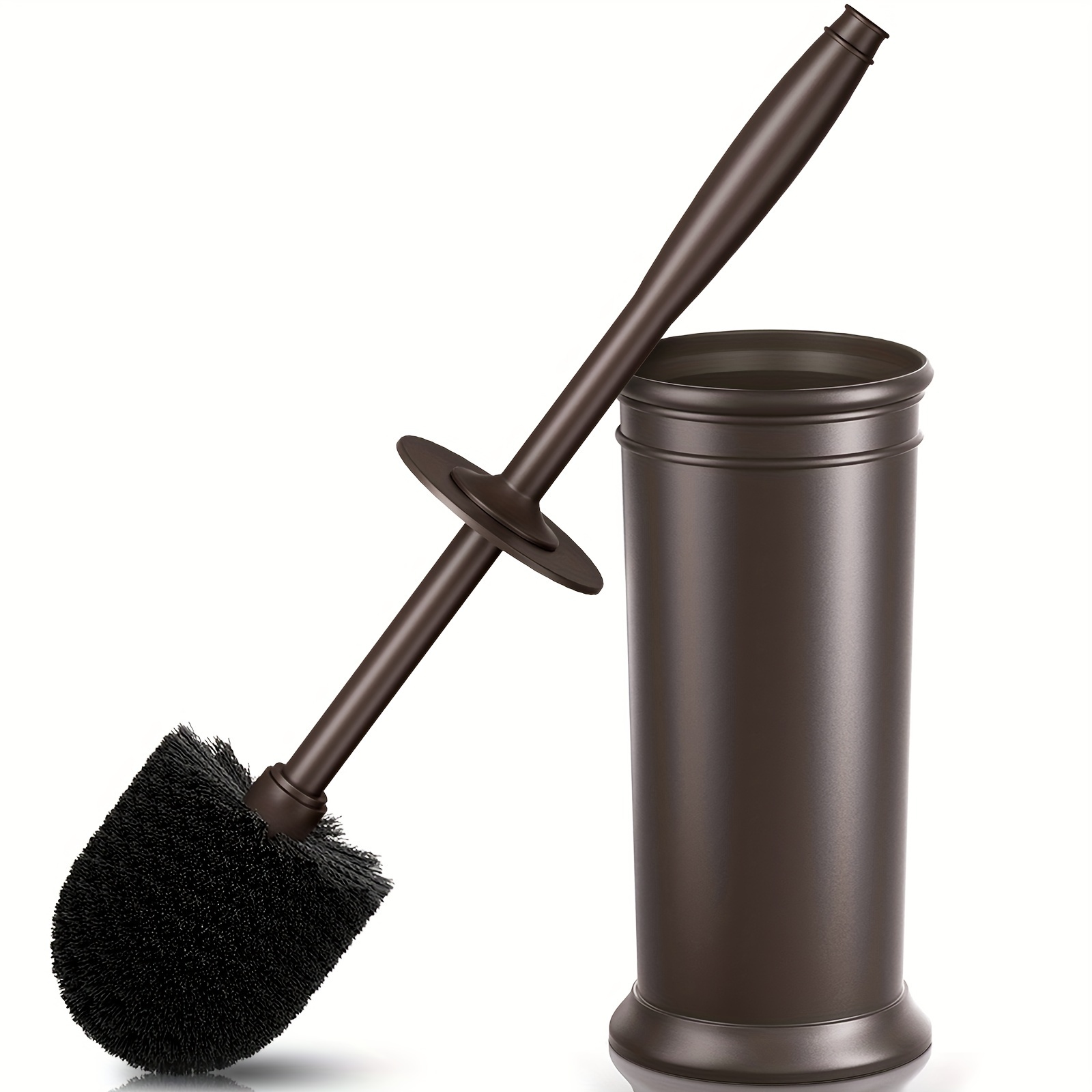 Brown sale toilet brush