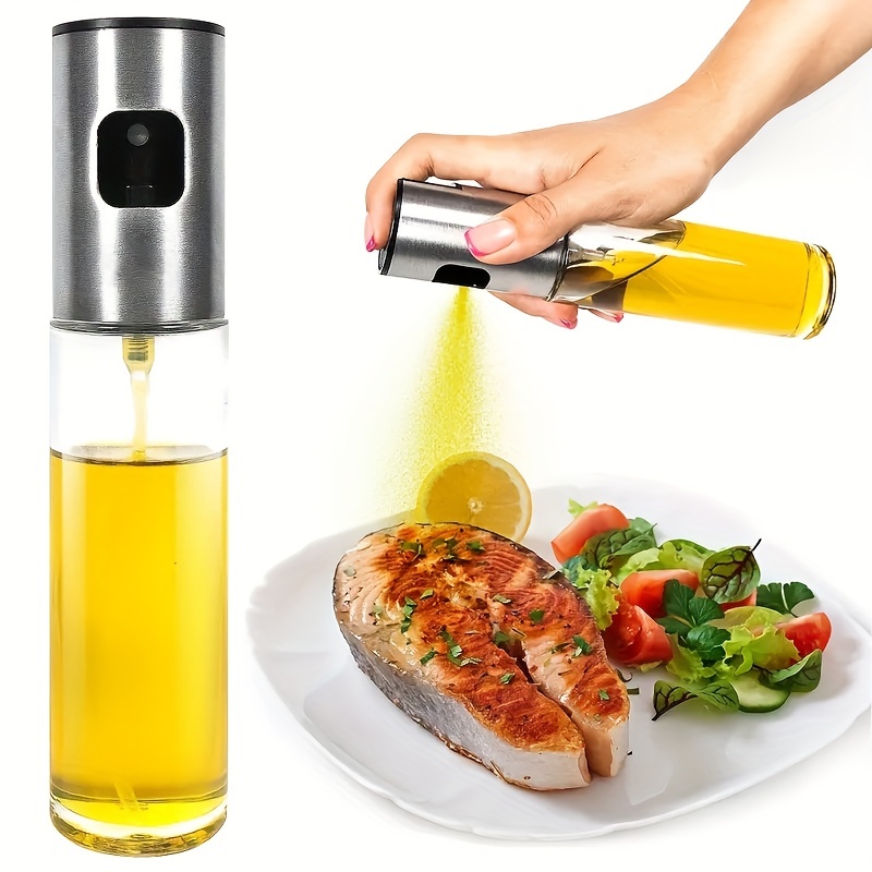 304 Stainless Steel Olive Oil Sprayer Kitchen Cooking Oil - Temu