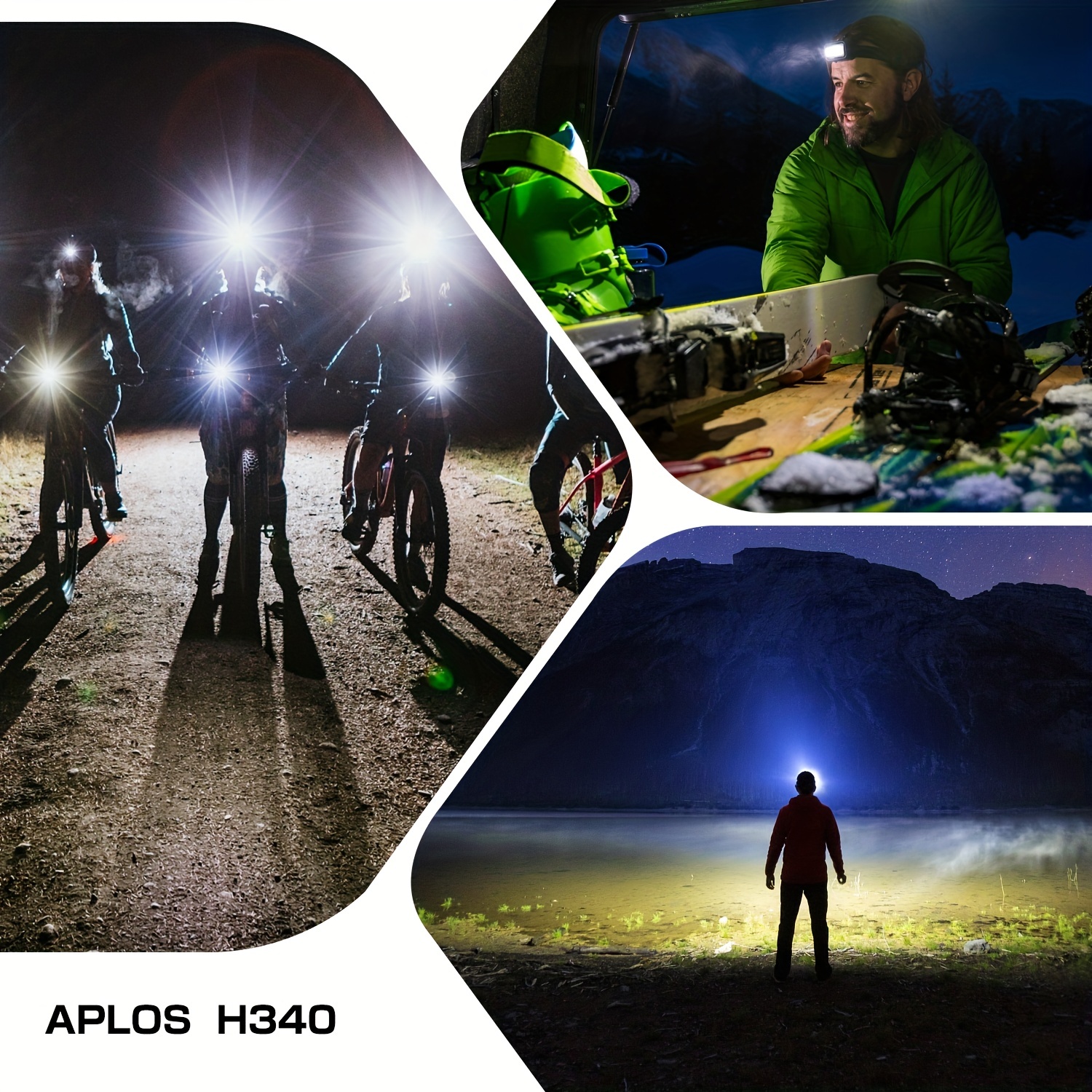 1pc rechargeable lightweight headlamp swivel base super bright led headlamp with red light mode for outdoor camping hiking fishing details 6