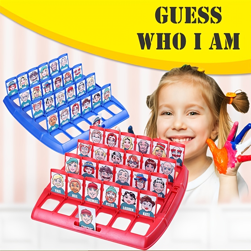 Who I Am Board Game Desktop Educational Toys 2 Player Board Games Guessing  Games For Families Early Education Educational Toys Halloween/thanksgiving  Day/christmas Gift - Temu