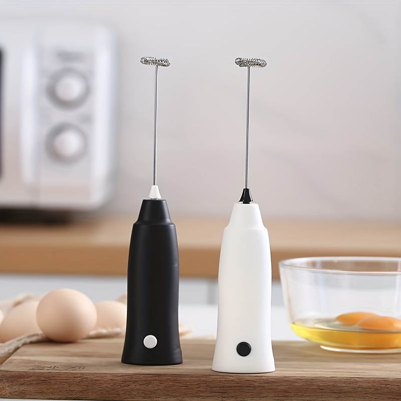 Handheld Milk Frother, Portable Baking Mini Milk Beater, Battery