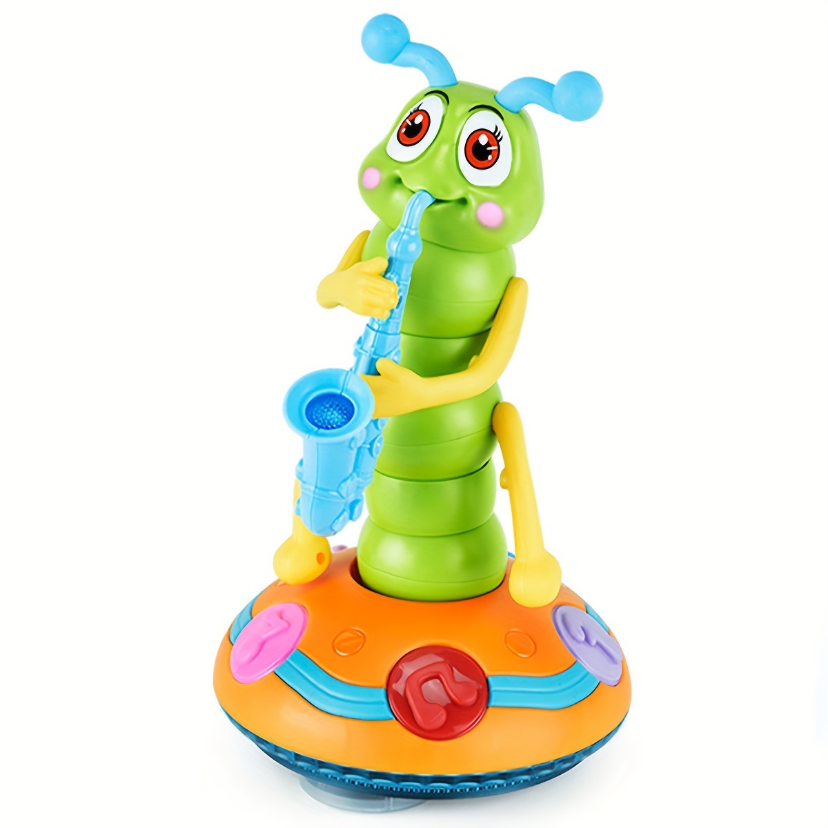 Fun Musical Caterpillar Toy Interactive Singing Twist Worm