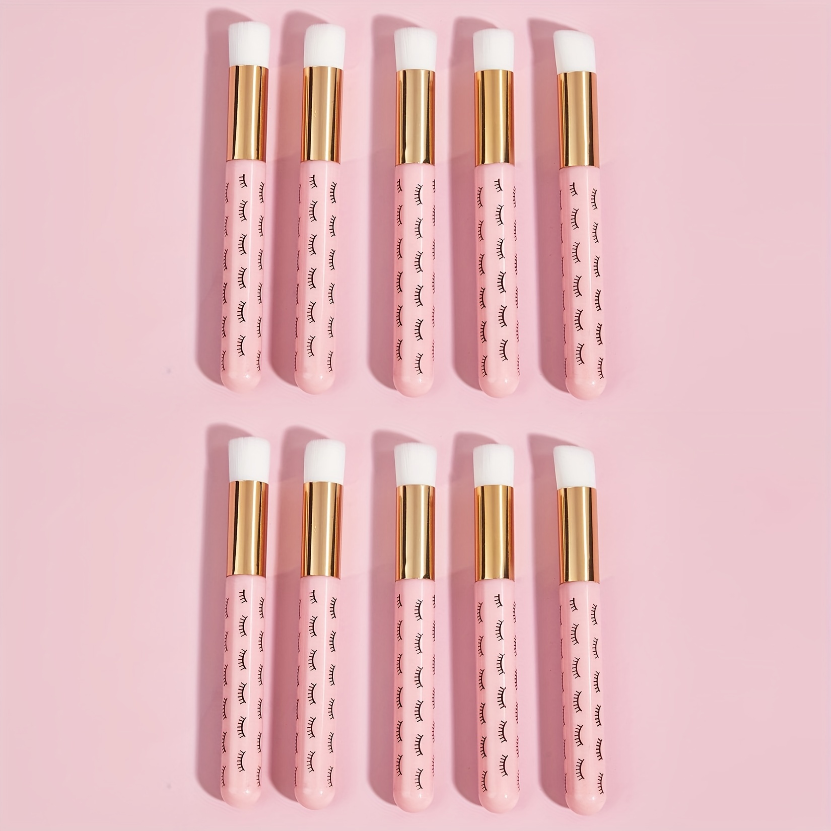 10pcs Lash Shampoo Brushes Blackhead Remover Brush Tool