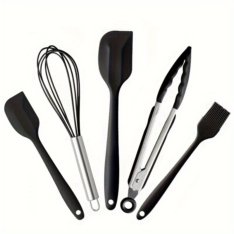 Baking Tools Set, Silicone Spatula, Oil Brush, Whisk And Tong, Kitchen  Gadgets, Kitchen Stuff, Kitchen Accessories - Temu