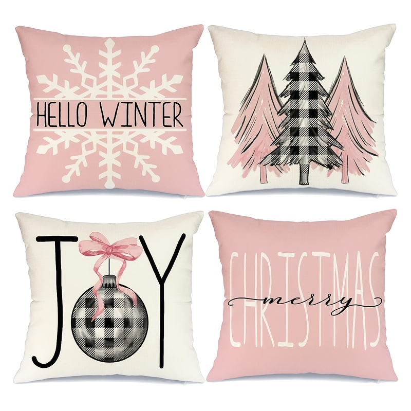 Christmas Pillowcases Christmas Decorations Christmas - Temu