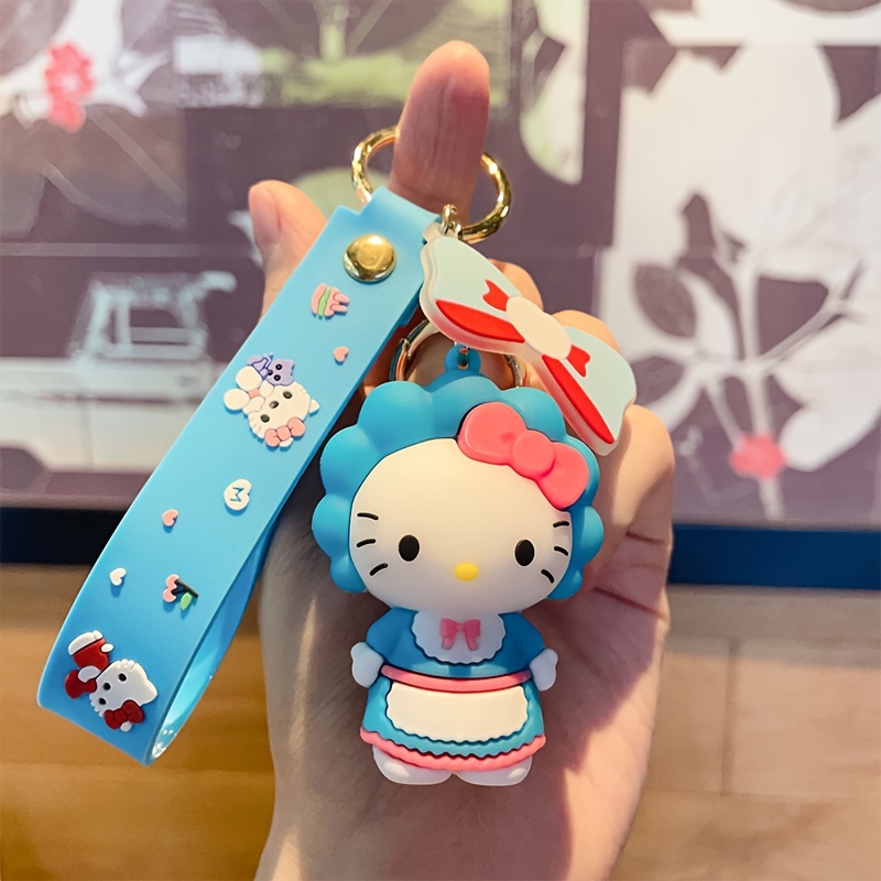 Hello Kitty Bracelet Wristlet Keychain Cute Kitty Cat - Temu