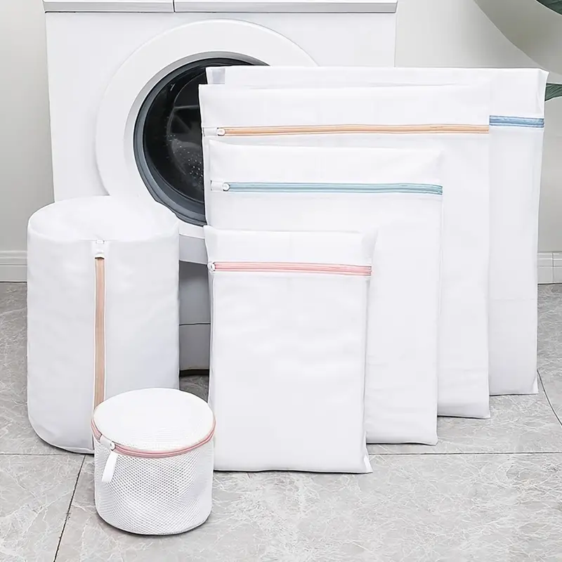 Durable Mesh Laundry Bags Delicates Different Size Reusable - Temu Canada
