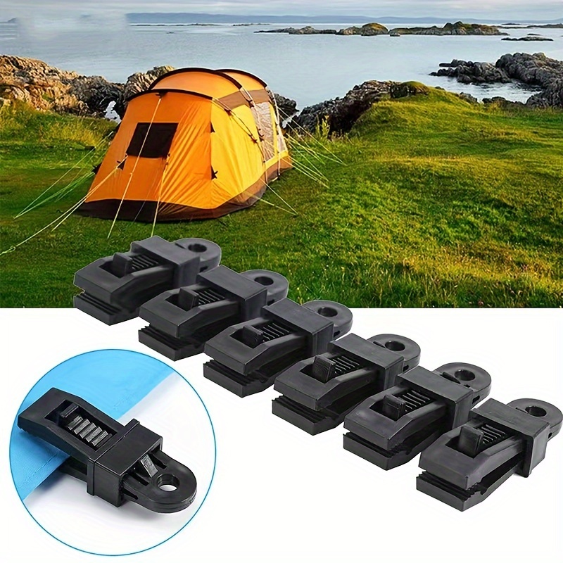 Stainless Steel Tent Canopy Support Pole Triangle Holder, Outdoor Wind Rope  Buckle, Camping Tent Accessories - Temu