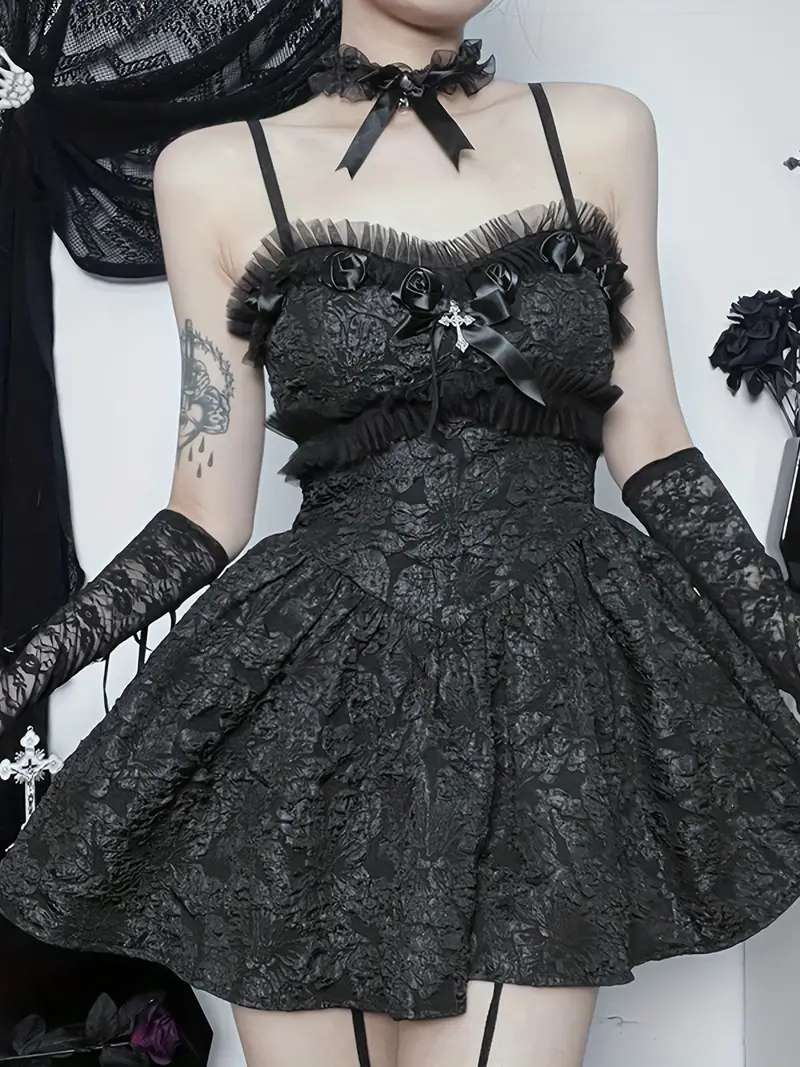 Gothic Corset Dress - Temu