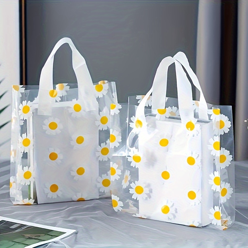 20pcs/set Plastic Clear Gift Bag, Modern Clear Gift Bag For Party