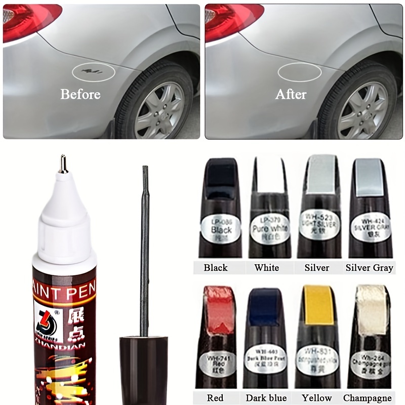professional car paint non toxic permanent water resistant repair pen waterproof clear car scratch remover painting pens details 0