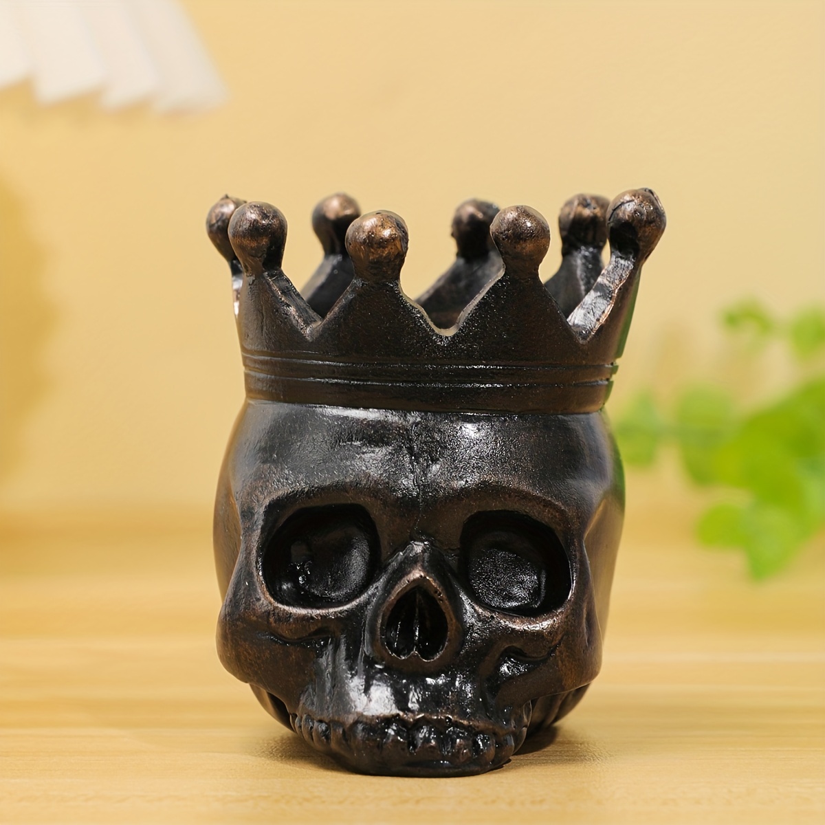 Gothic Skull Glasses Holders Skull Statues Eyewear Stand - Temu