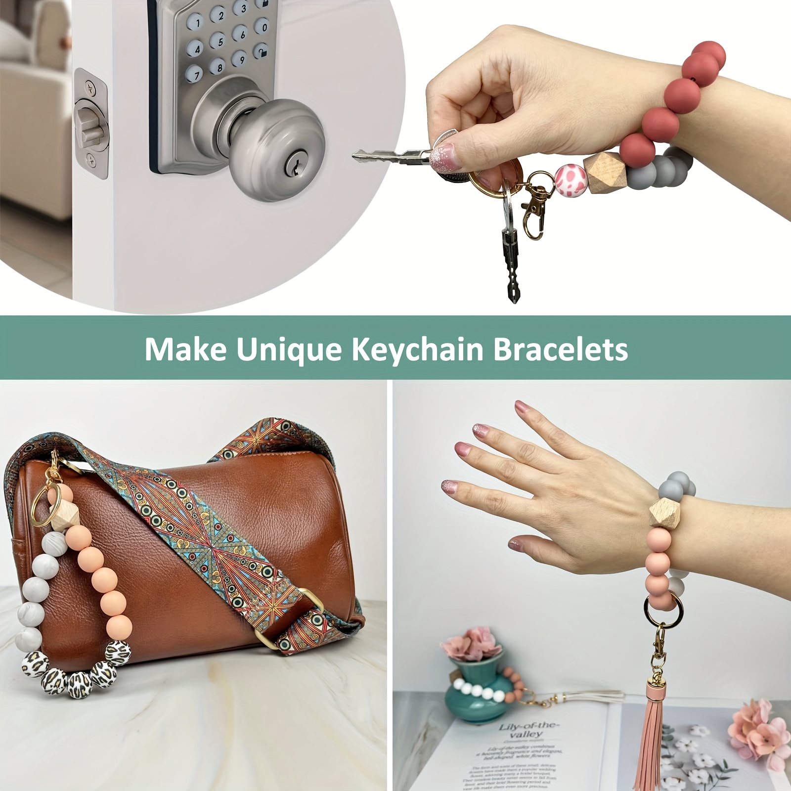 Silicone Beads Bulk Grab Bag - 15mm round - 250 beads - AJ Craft Supplies