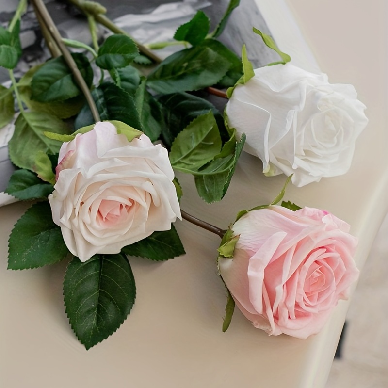 1/3 Pezzi Bouquet Fiori Artificiali Rosa, Fiori Finti Alta Qualità  Resistenza Allossidazione, Centrotavola Artificiale Fiori, Decorazioni  Matrimoni, Feste Compleanno E Anniversari, Decorazioni Natale E Casa In  Primavera - Casa E Cucina - Temu Italy