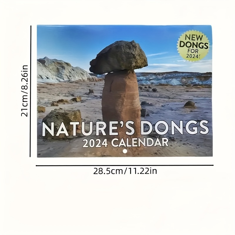2024 Funny Prank Gift Wall Calendar 2024 Wall Calendar Natures