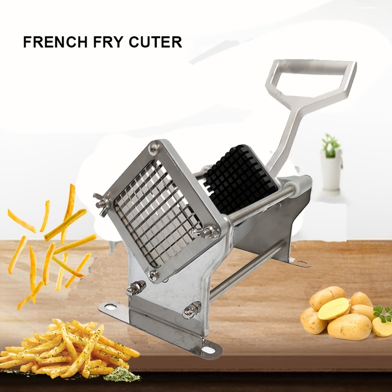 French Fry Cutter, 1 Onion Potato Cutter, Professional Home Vegetable  Chopper Slicer, Easter Christmas Halloween Thanksgiving Gift Back To School  Supplies Home Kitchen Items Kitchen Accessories - Temu