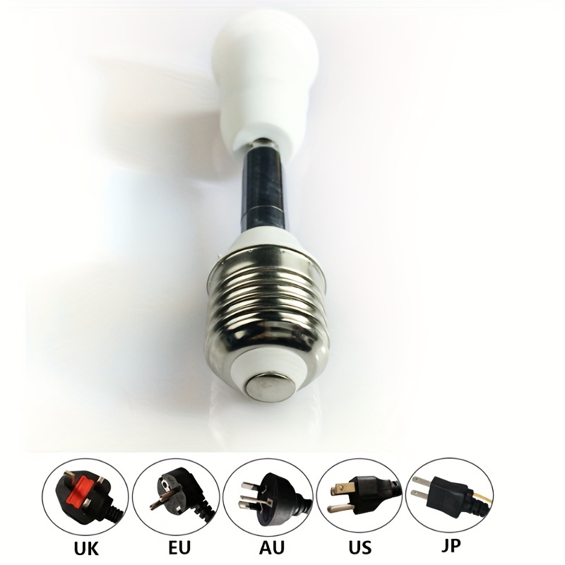 1 Light Splitter E27 Led Base Light Lamp Bulb Socket 1 To 2 - Temu Mexico