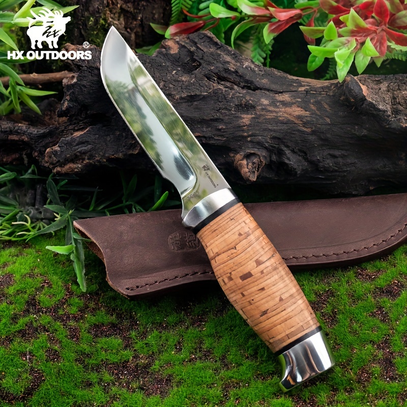  HX OUTDOORS Un cuchillo táctico Trident de alta dureza  herramienta de supervivencia de campo cuchillo de autodefensa cuchillo  militar cuchillo recto al aire libre : Todo lo demás