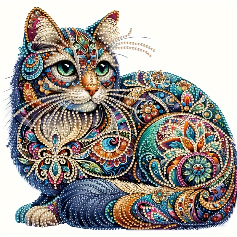 Diamond Painting Dog And Cat Diy Full Mosaic Cross Stitch Arts
